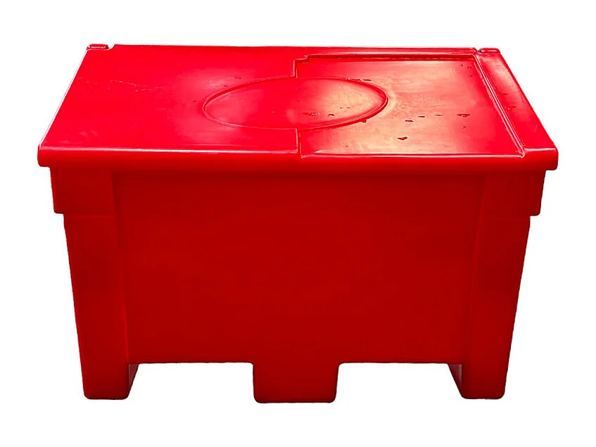 Bac à Sable Incendie/ à Sel De Déneigement 200l- Lot De 6