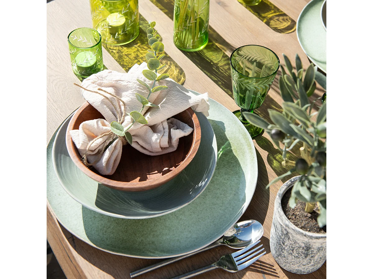 Saladier en Acacia "Dars" 20cm Naturel