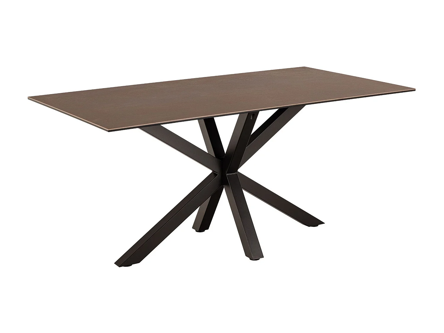 Table de salle à manger rectangulaire en céramique 6 places L160 - NEIVA