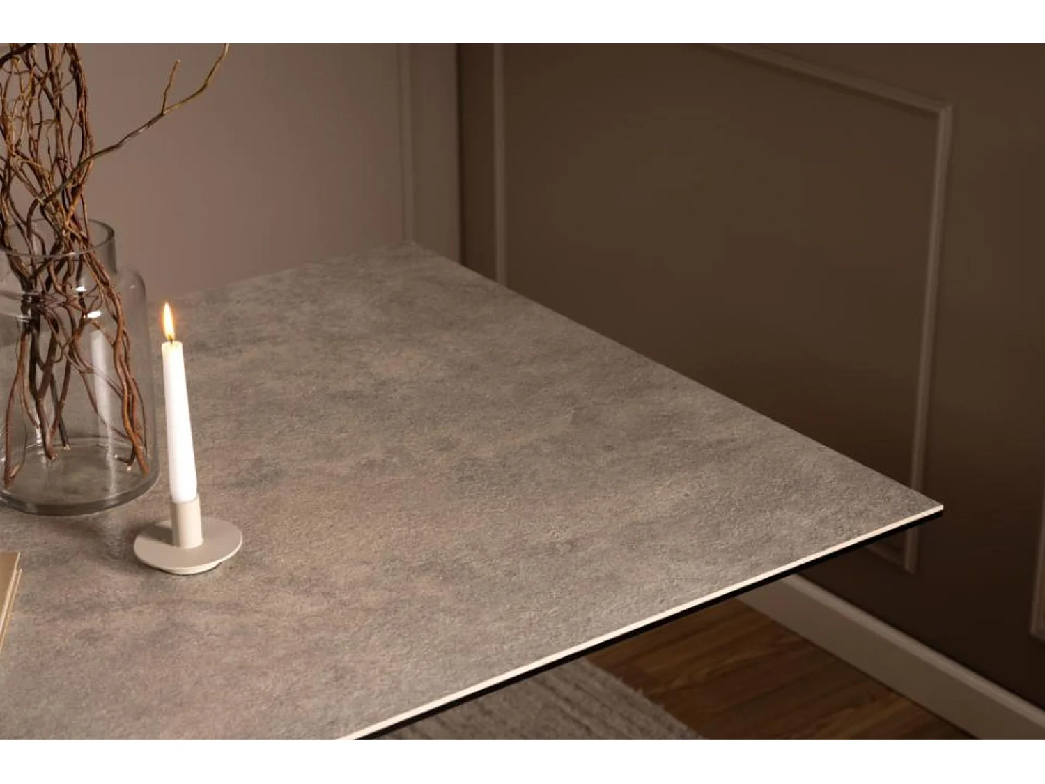 Heaven Esstisch 90x160cm grau.