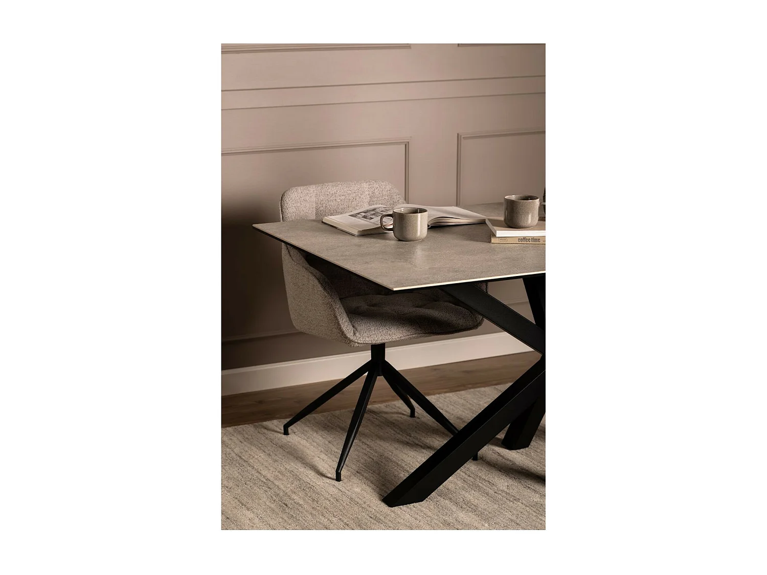 Heaven Esstisch 90x160cm grau.