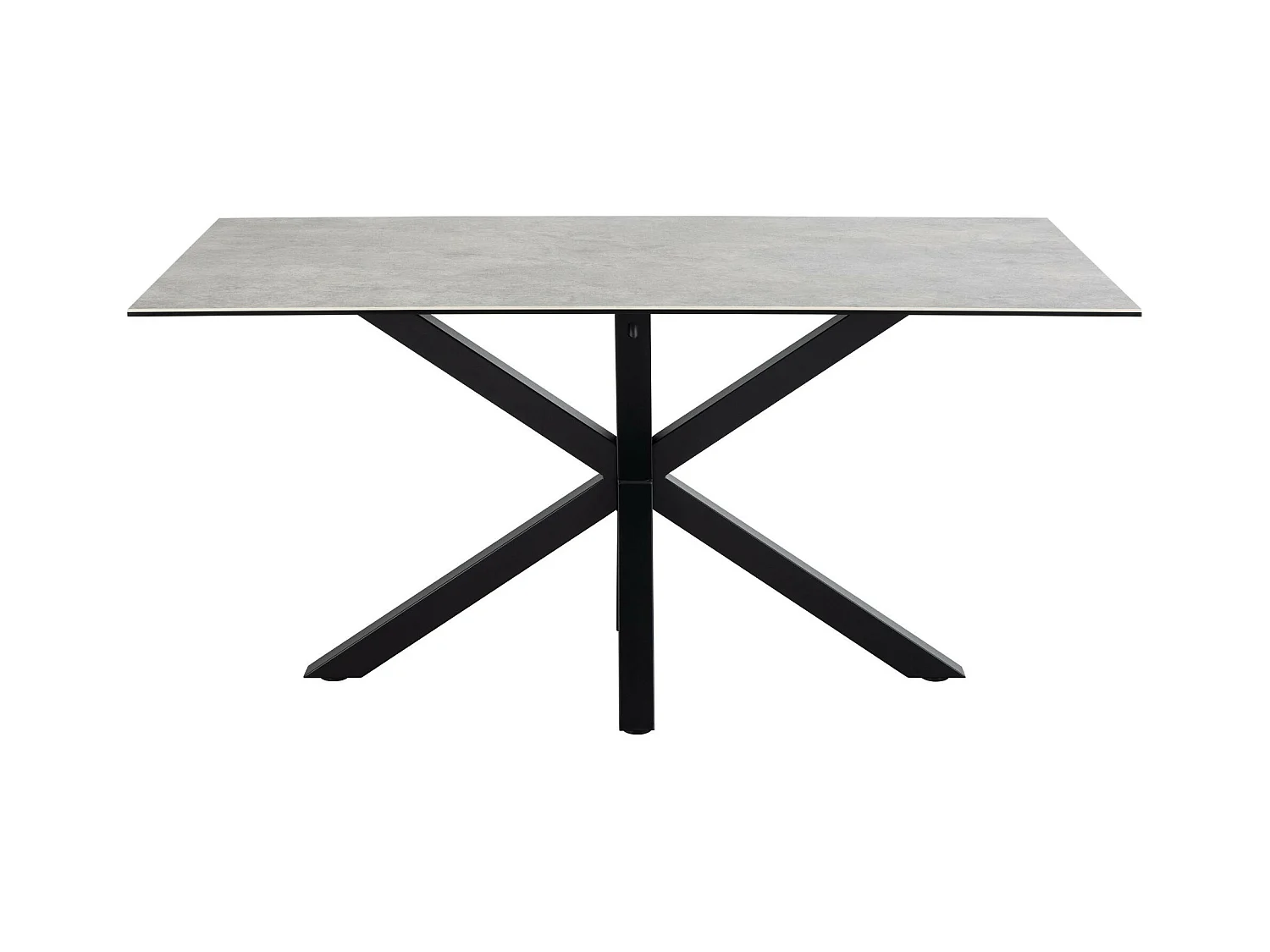 Table de salle à manger rectangulaire en céramique 6 places L160 - NEIVA
