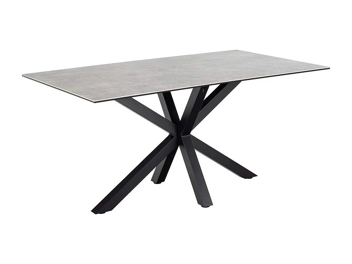 Heaven table de salle à manger 90x160cm gris.