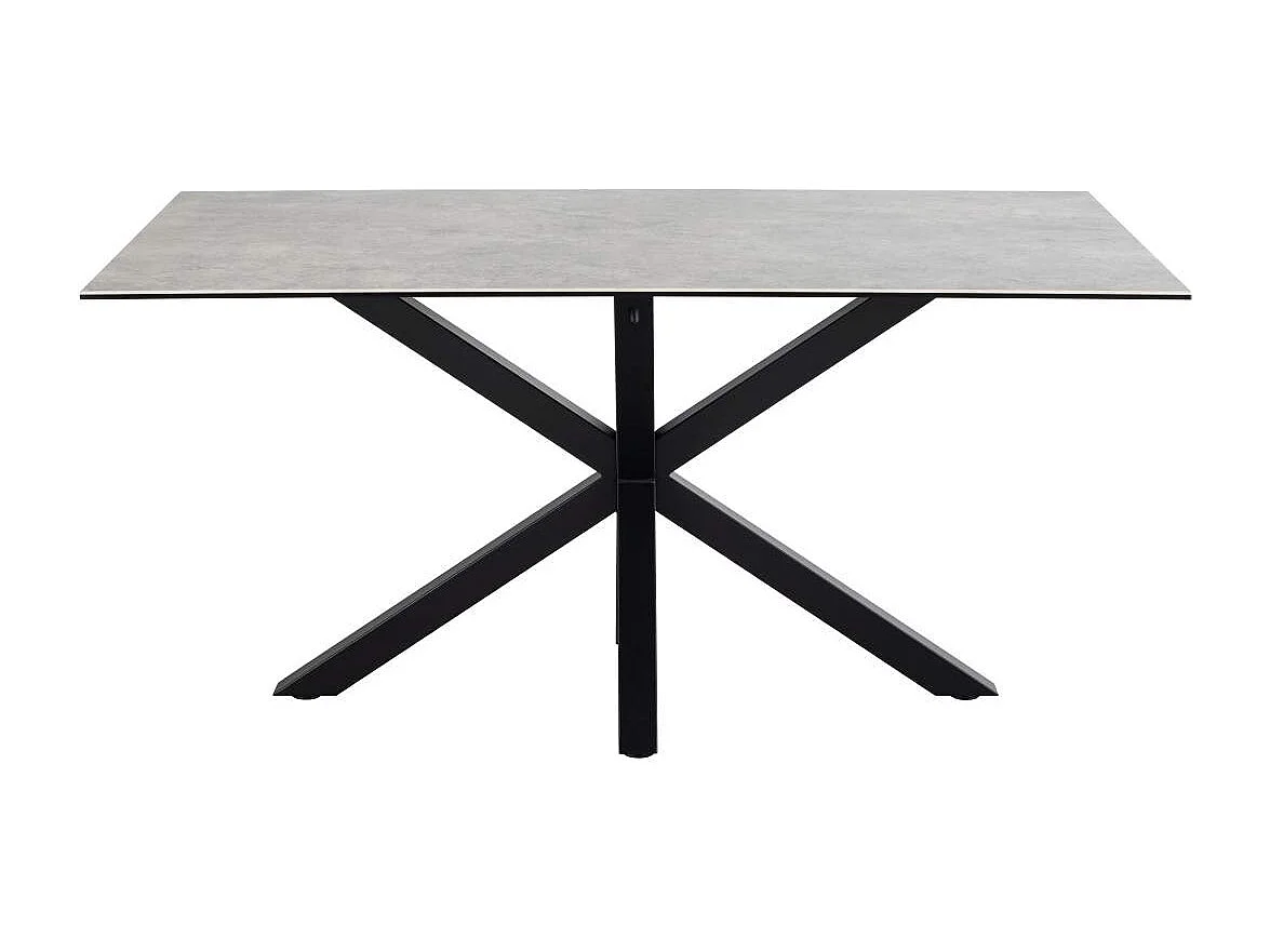 Heaven table de salle à manger 90x160cm gris.