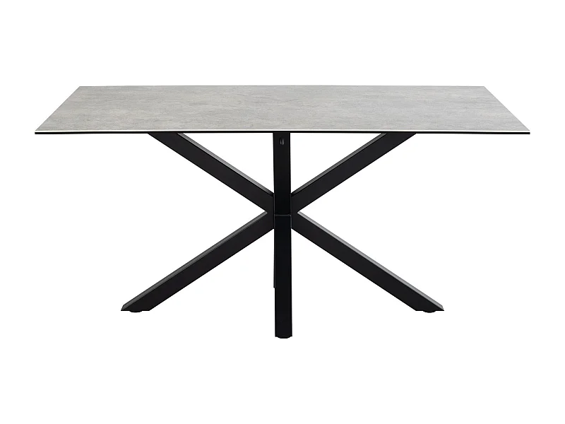 Table de salle à manger rectangulaire en céramique 6 places L160 - NEIVA