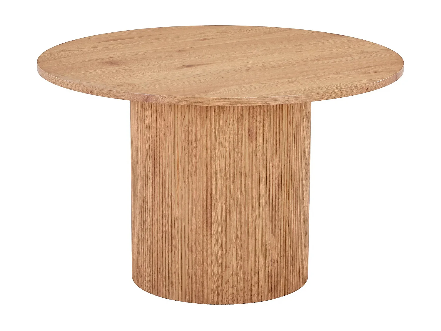 Table de salle à manger ronde BOAVISTA Ø120cm-Beige