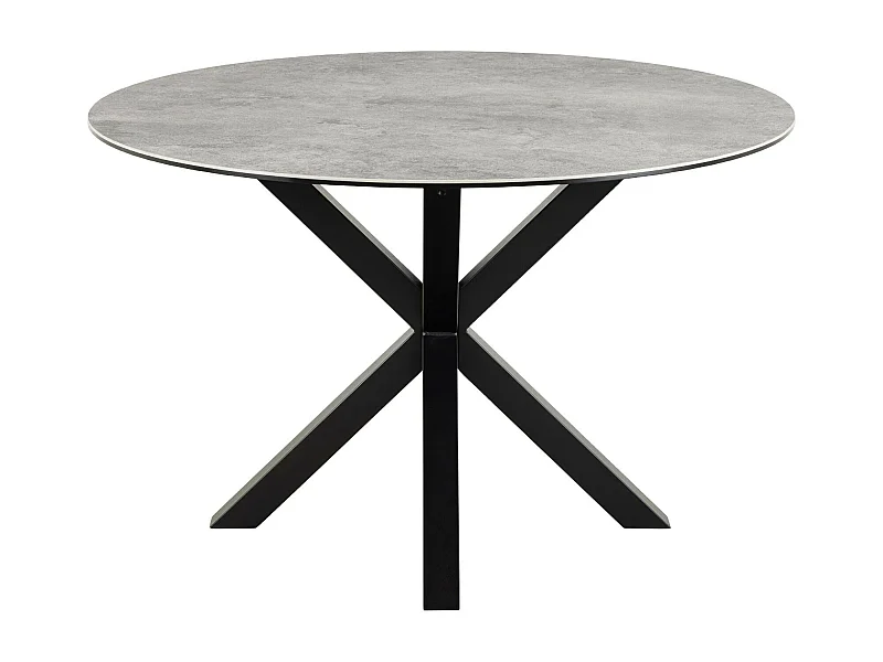 Table de salle à manger ronde en céramique L119 4 personnes - NEIVA