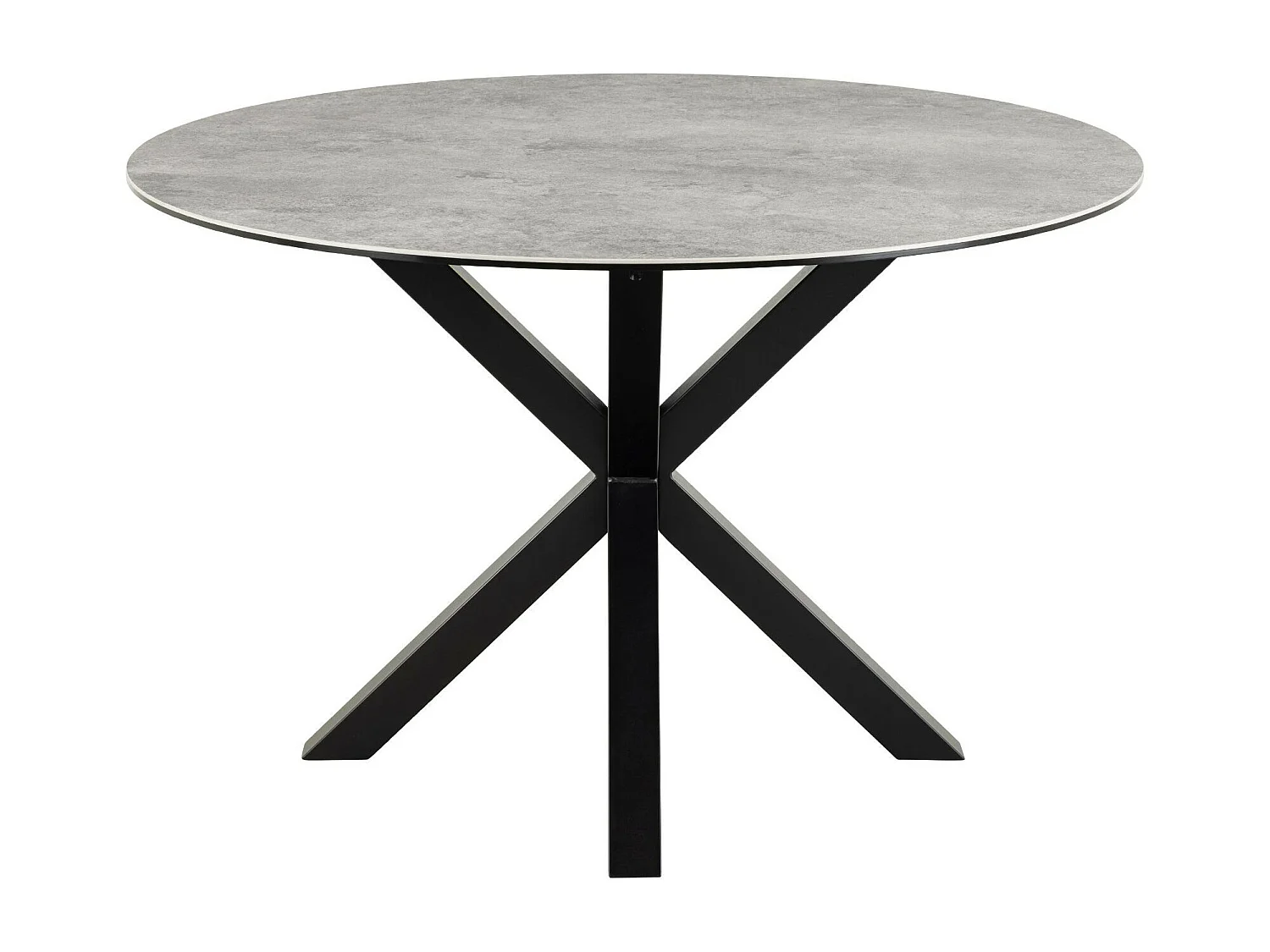 Heaven Esstisch Ø119cm grau.