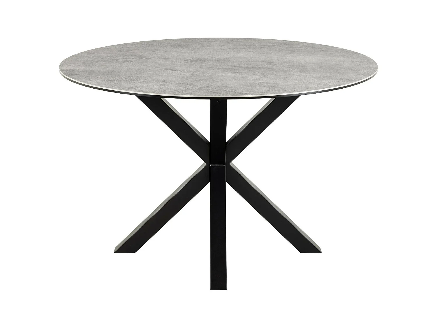 Table de salle à manger ronde en céramique L119 4 personnes - NEIVA