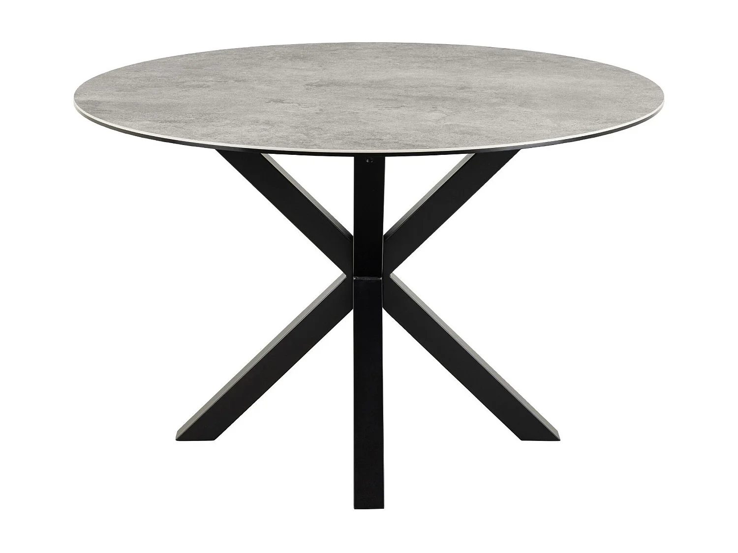 Sky eetkamertafel Ø119cm grijs.