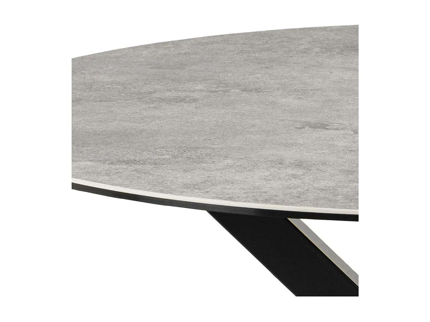 Sky eetkamertafel Ø119cm grijs.