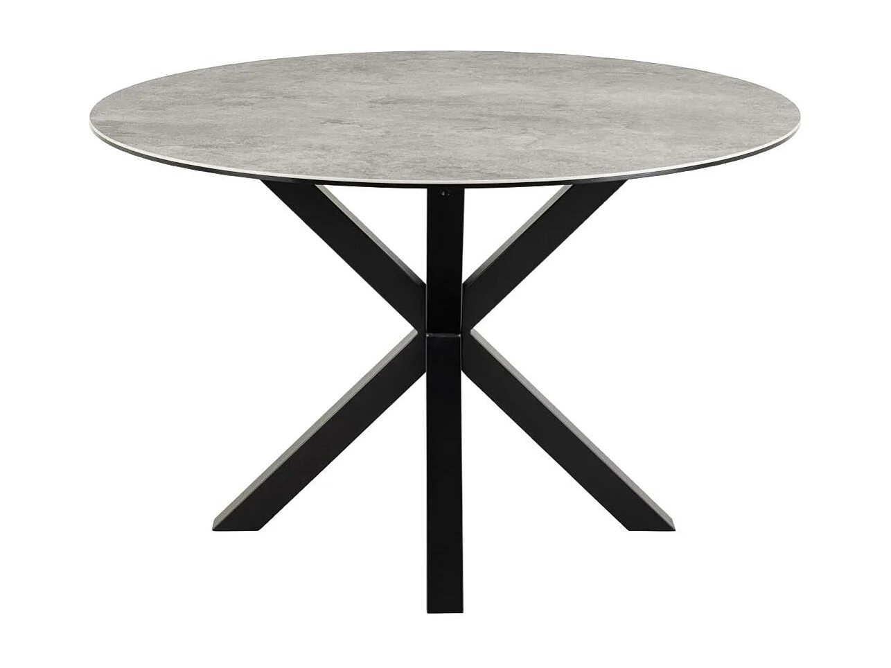 Heaven table de salle à manger Ø119cm gris.