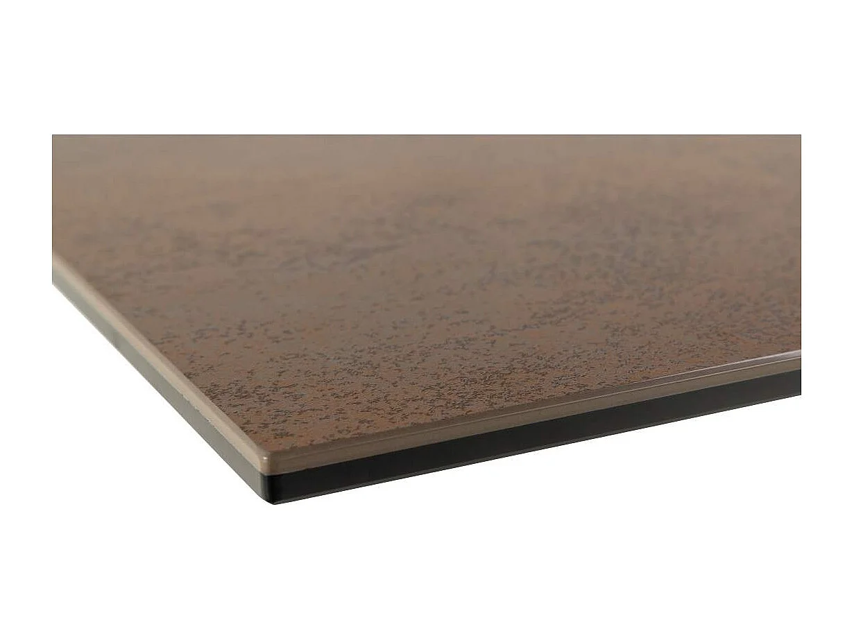 Heaven table de salle à manger 100x200cm marron.