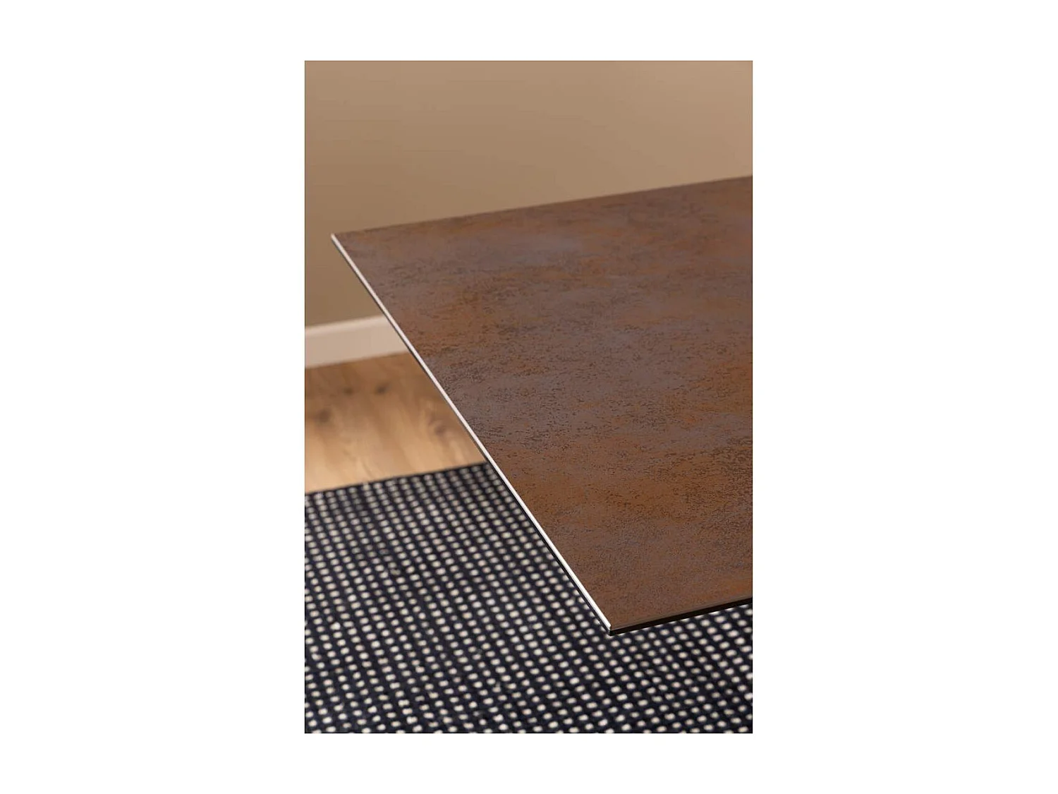 Heaven table de salle à manger 100x200cm marron.