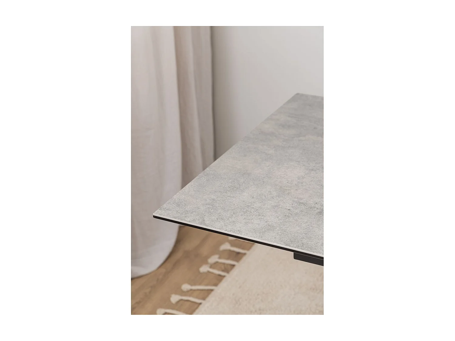 Table rectangulaire extensible en céramique L168/210 - NEIVA