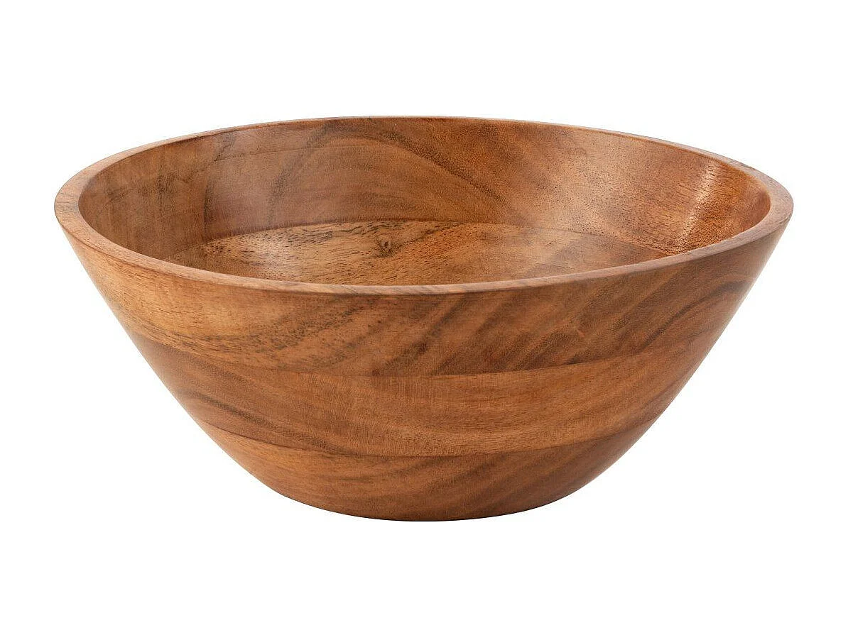 Saladier en Acacia "Dars" 25cm Naturel