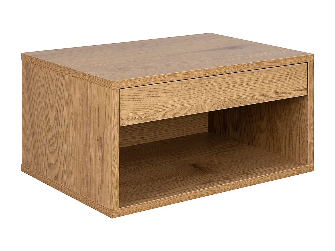 Cholet table de nuit 1 tiroir nature.