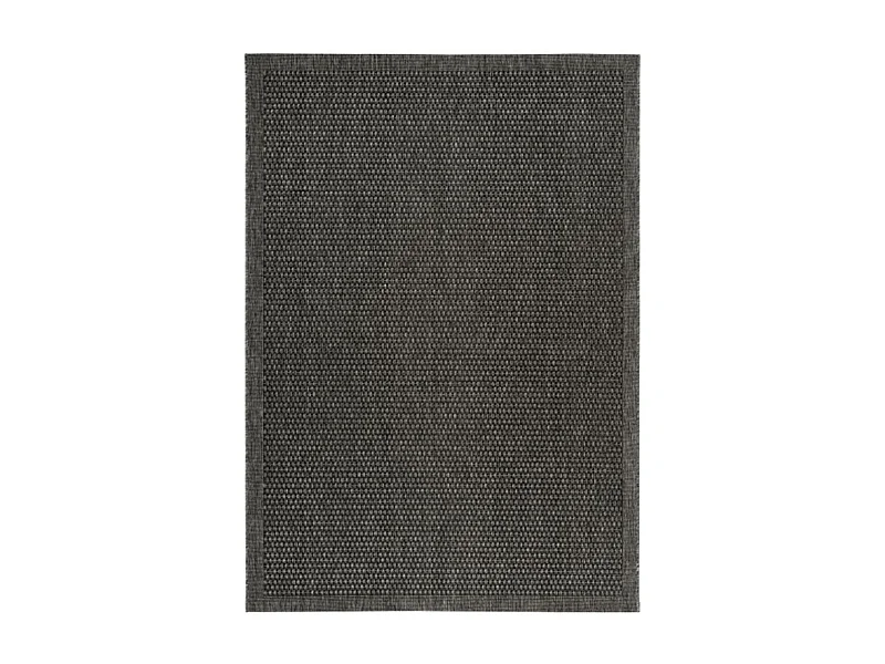 Tapis extérieur 160x230 tissé kilim gris LYN45 SUNSAU 7