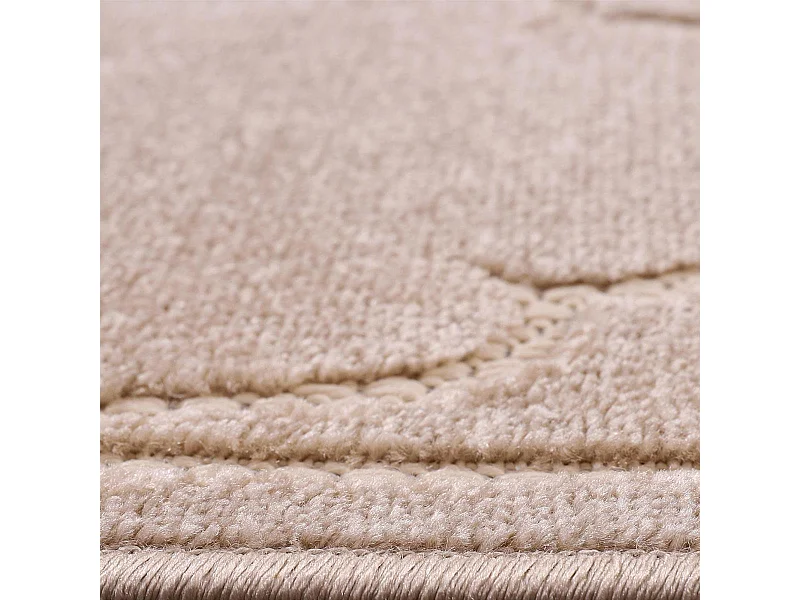 Tapis extérieur 240x330 tissé kilim beige KUMA