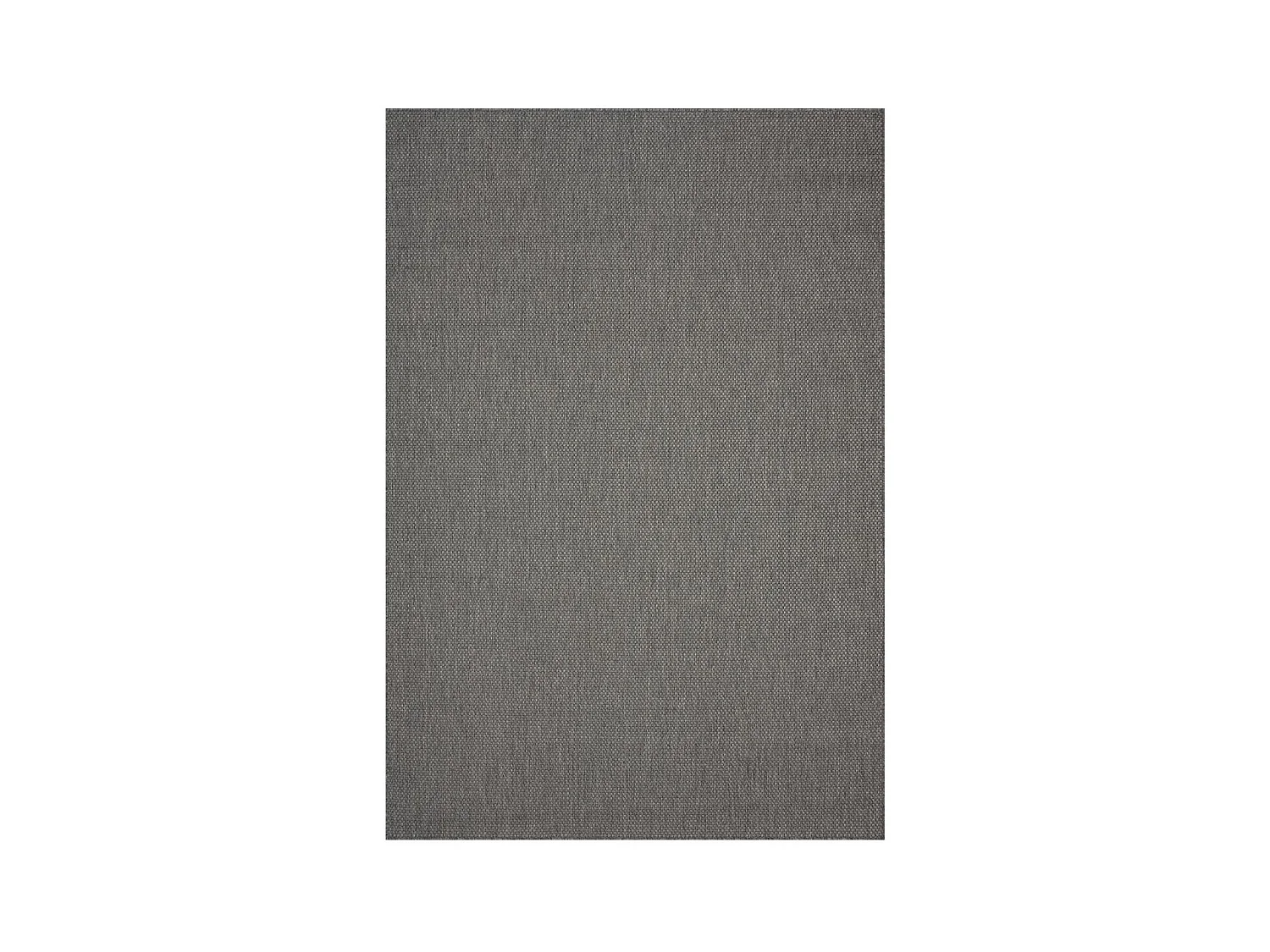 Tapis extérieur 120x170 tissé kilim anthracite GEGIA