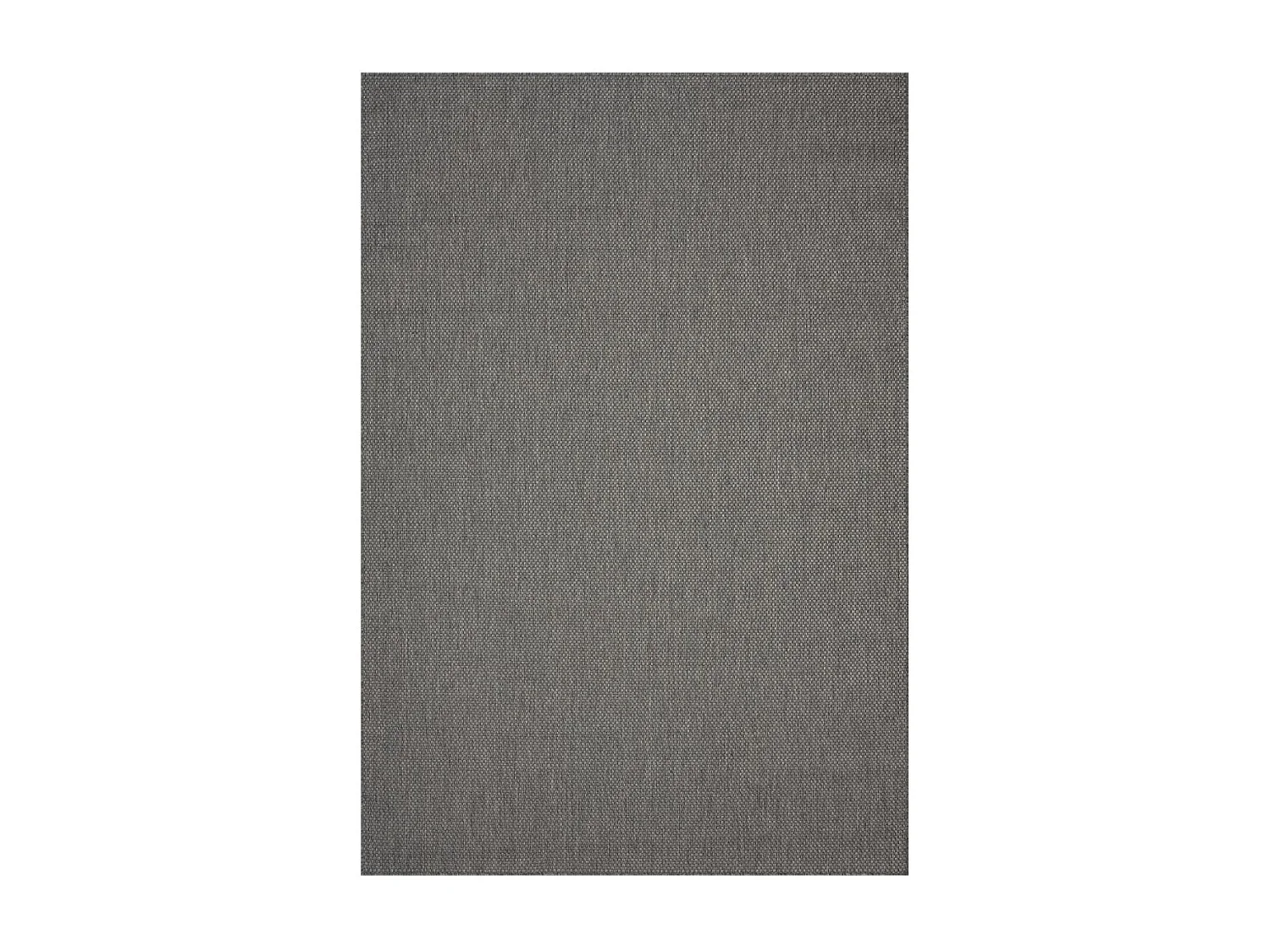 Tappeto da esterno 120x170 tessuto kilim antracite GEGIA