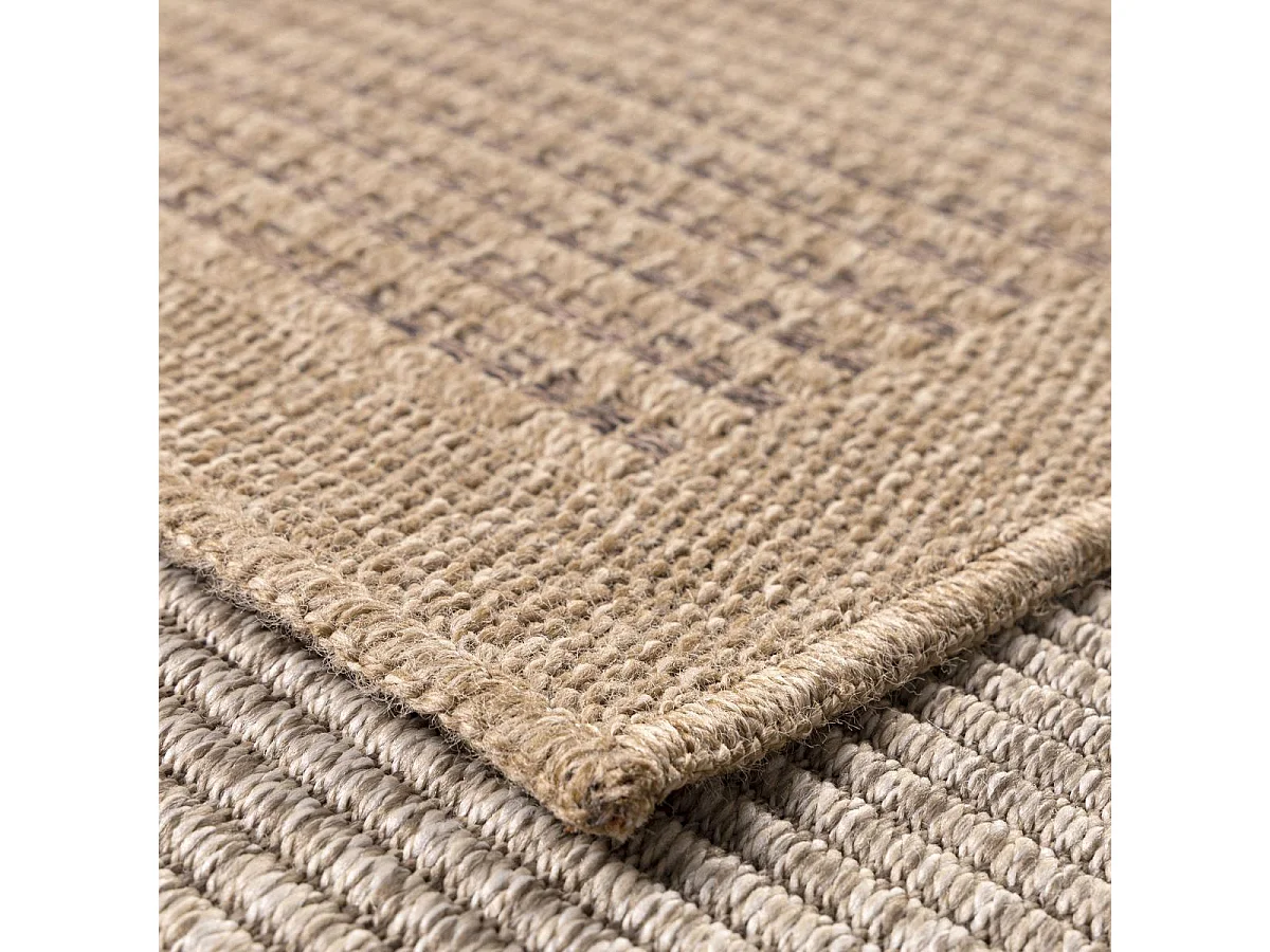 Tappeto da esterno 80x300 tessuto kilim marrone JUTA ART