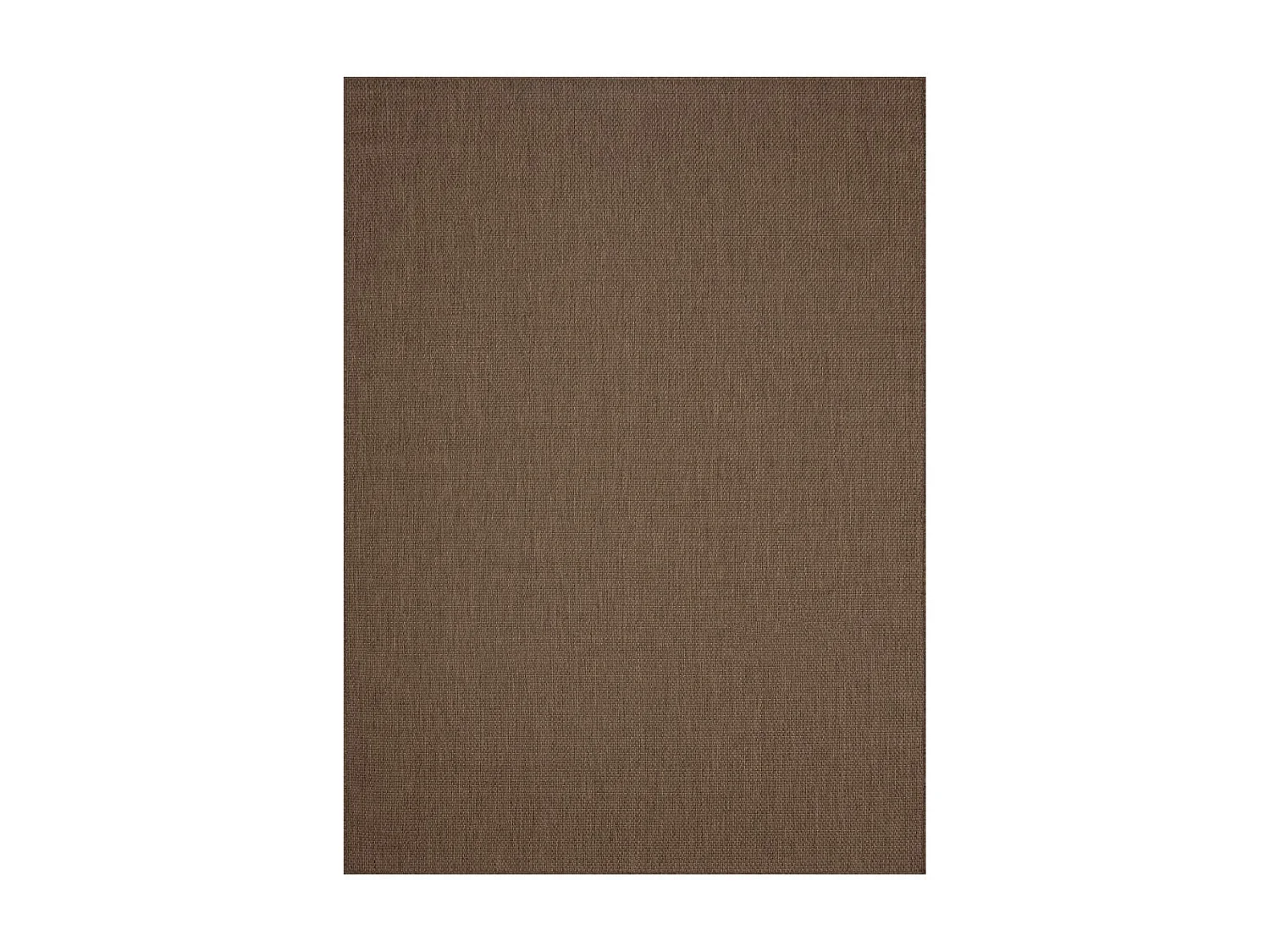 Tapis extérieur 60x110 tissé kilim marron GEGIA