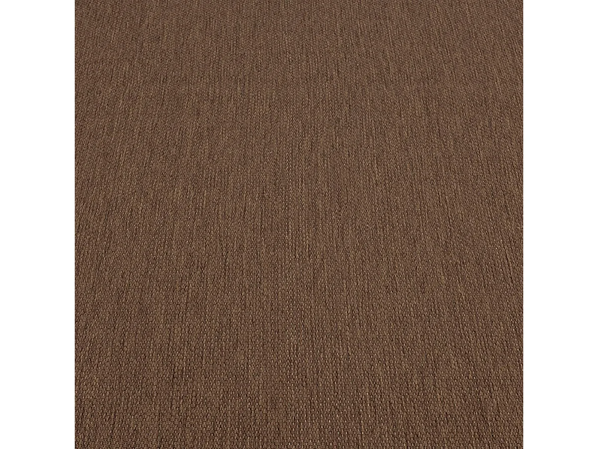 Tapis extérieur 60x110 tissé kilim marron GEGIA