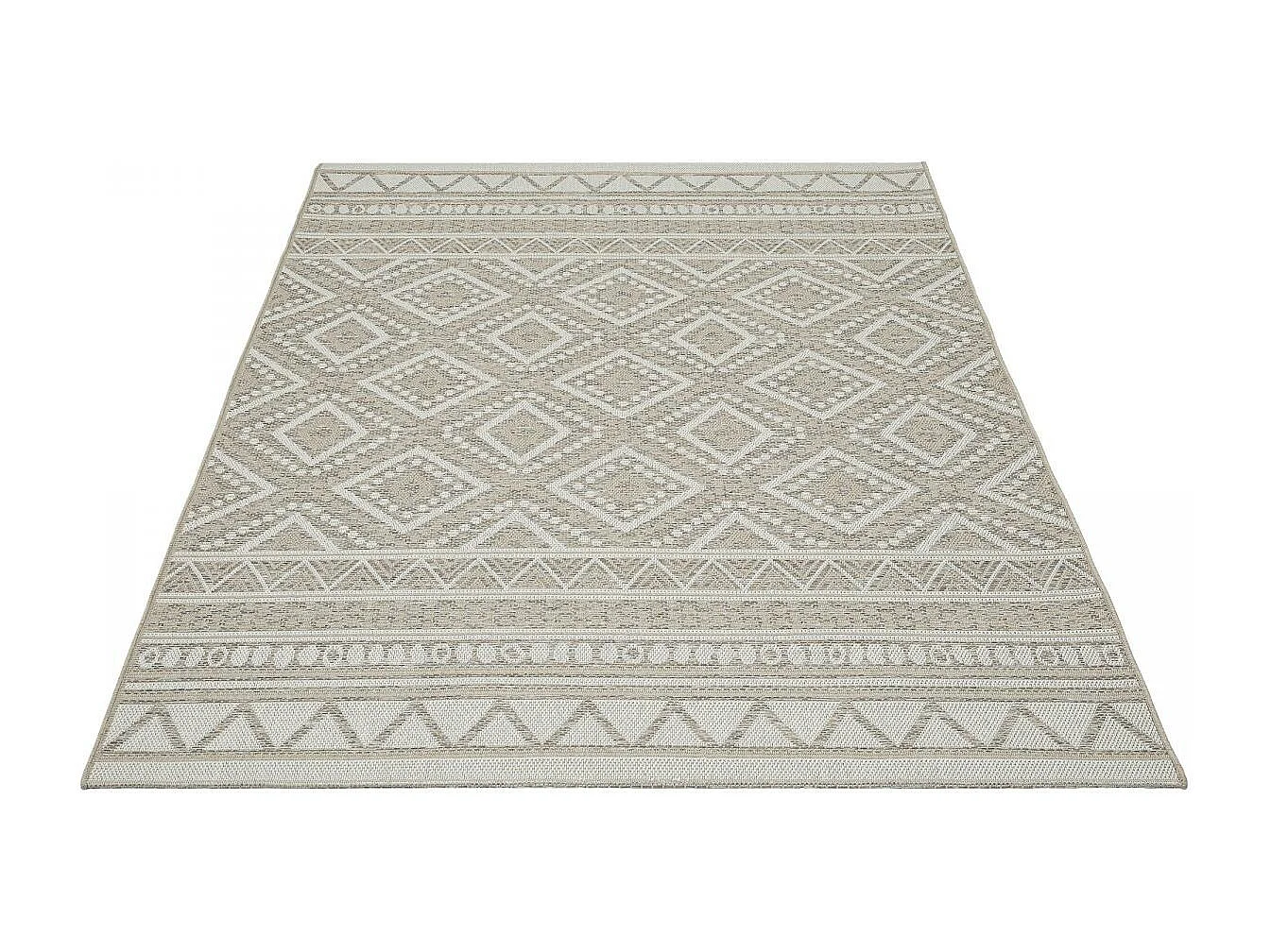 Tappeto da esterno kilim intrecciato rettangolare HAWAIOU EX