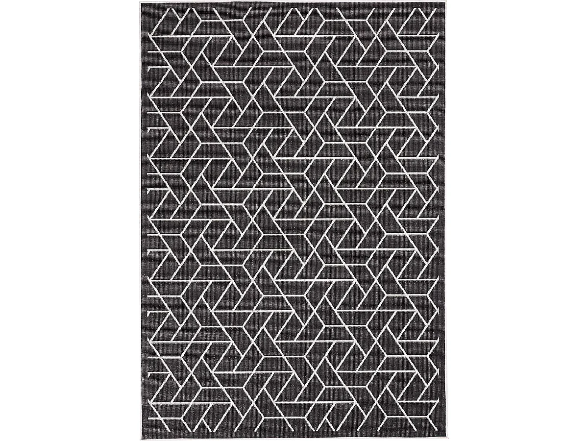 Tappeto da esterno, reversibile kilim 200x290 EX1 BRI crema