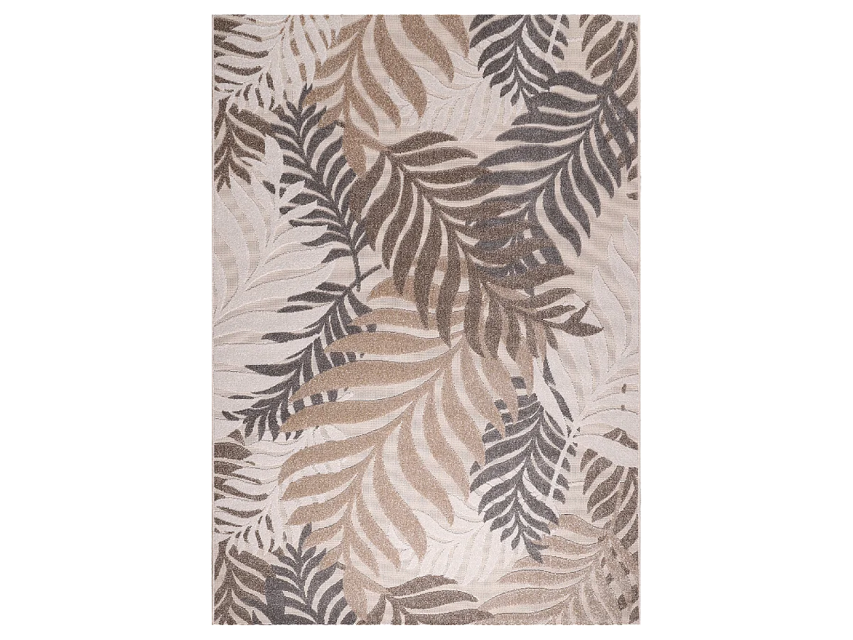 Tappeto da esterno 60x110 tessuto kilim crema CHIMEK