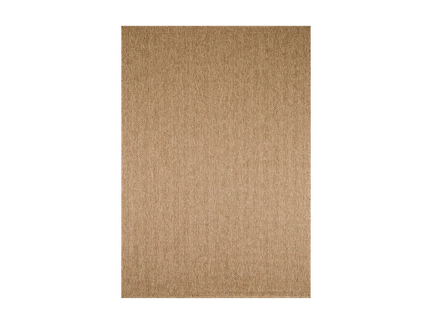 Tapis extérieur 80x150 tissé kilim beige JUTE ART 4