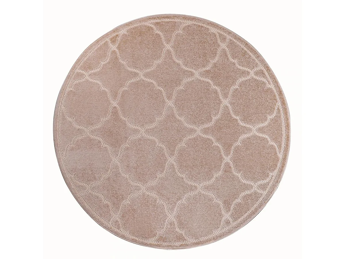 Tapis extérieur 160x230 tissé kilim beige KUMA