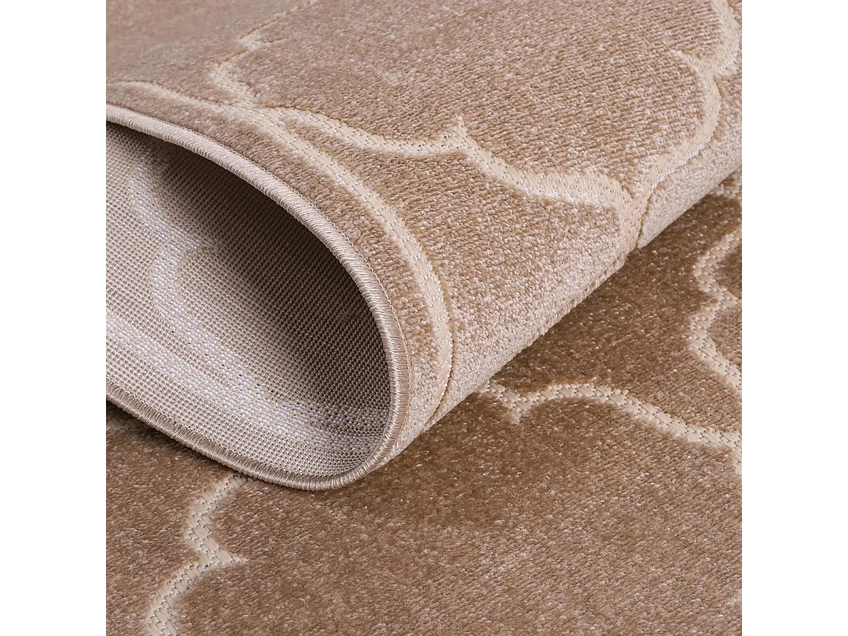 Tappeto da esterno 160x230 tessuto kilim beige KUMA