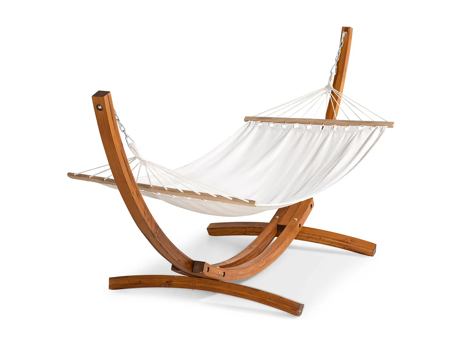 Hedvig Hamac sur support, beige, marron.