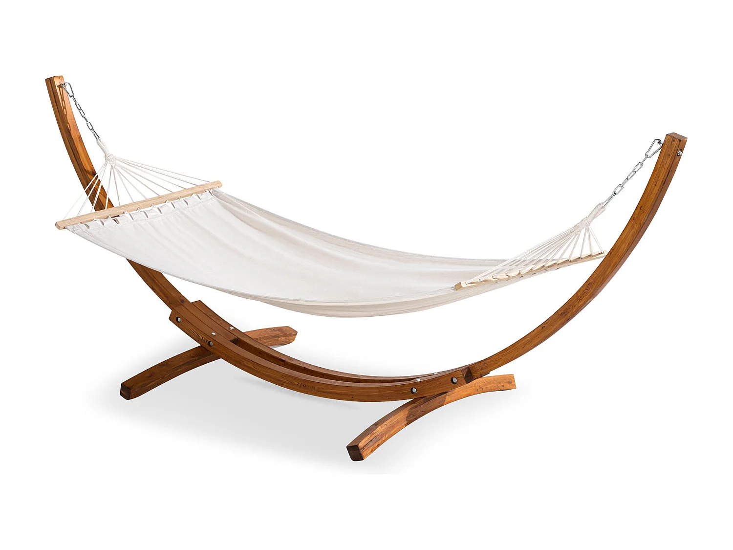 Hedvig Hamac sur support, beige, marron.
