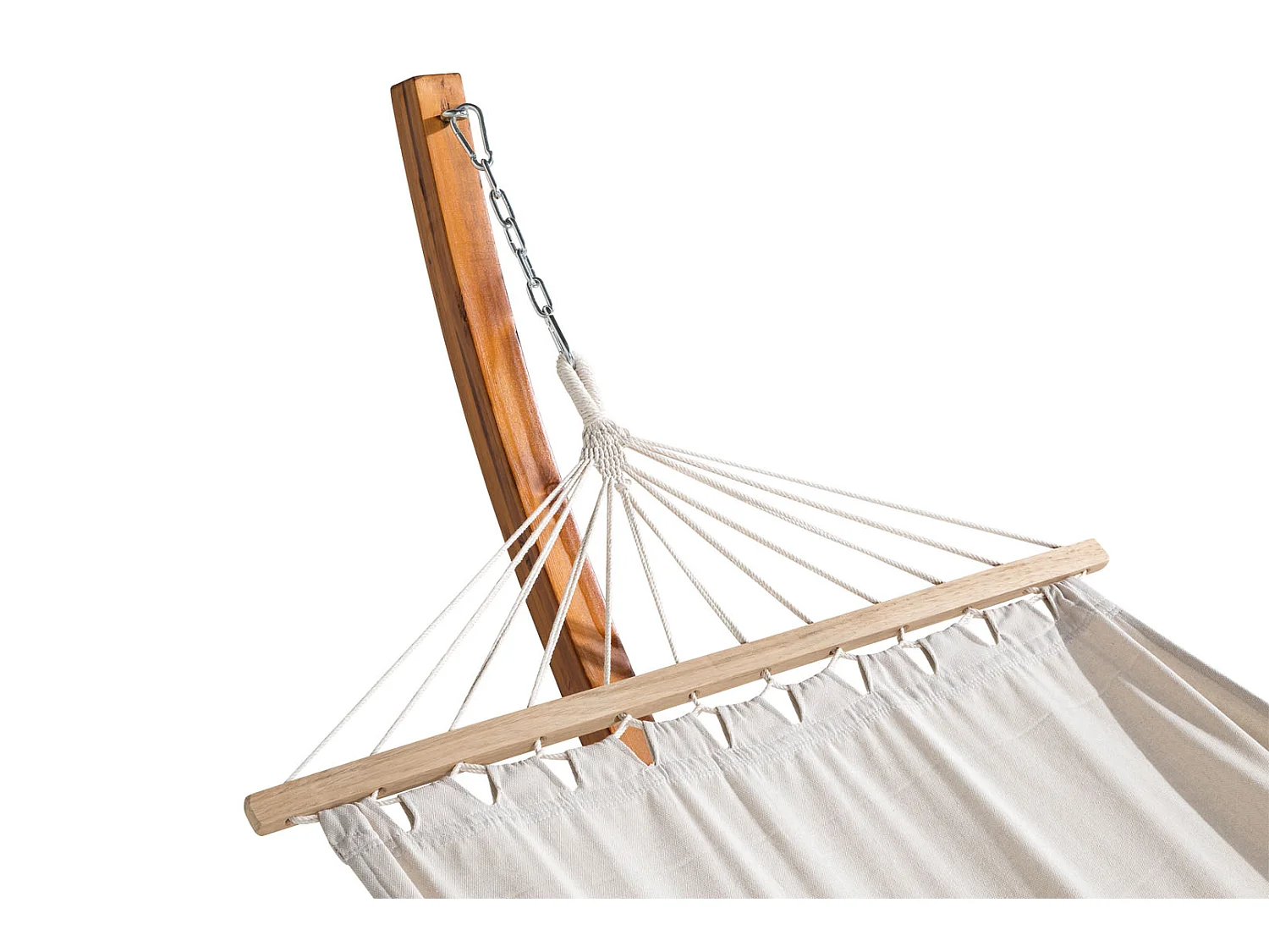 Hedvig Hamac sur support, beige, marron.