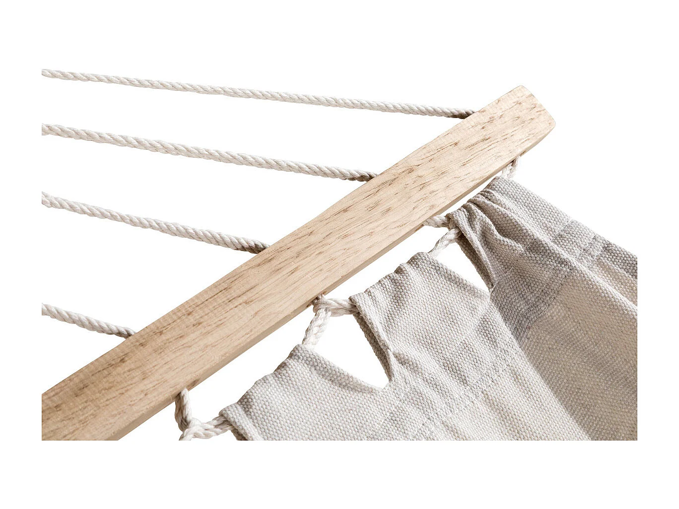 Hedvig Hamac sur support, beige, marron.