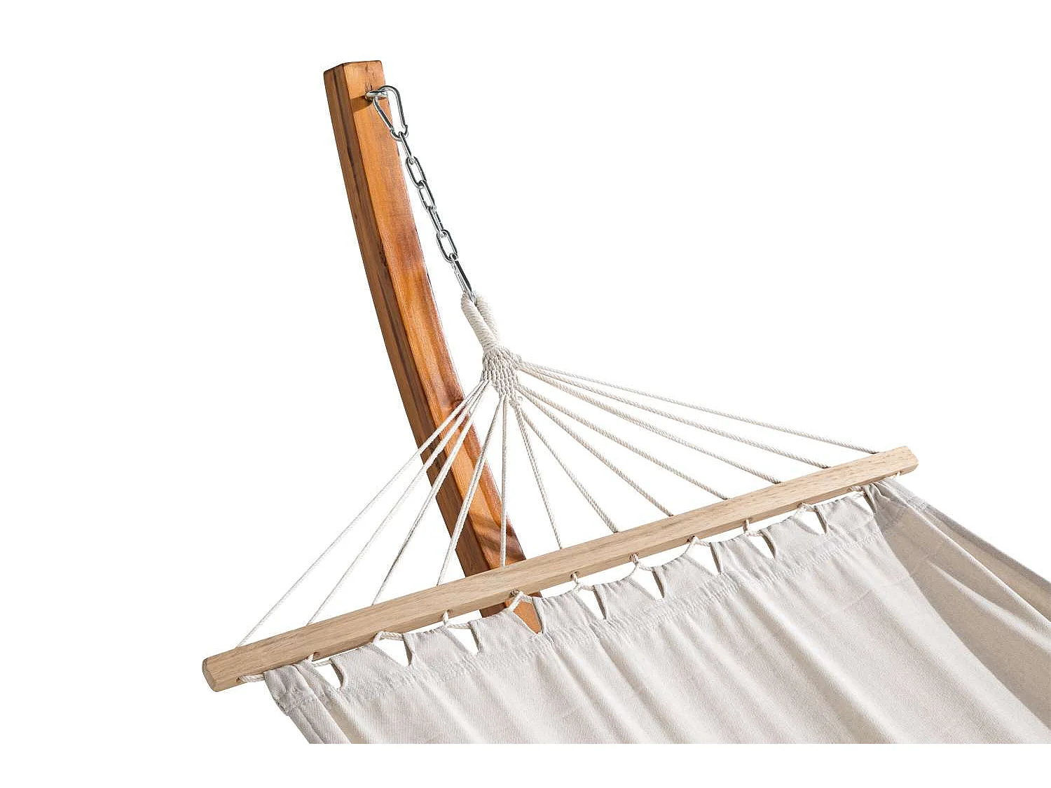 Hedvig Hamac sur support, beige, marron.