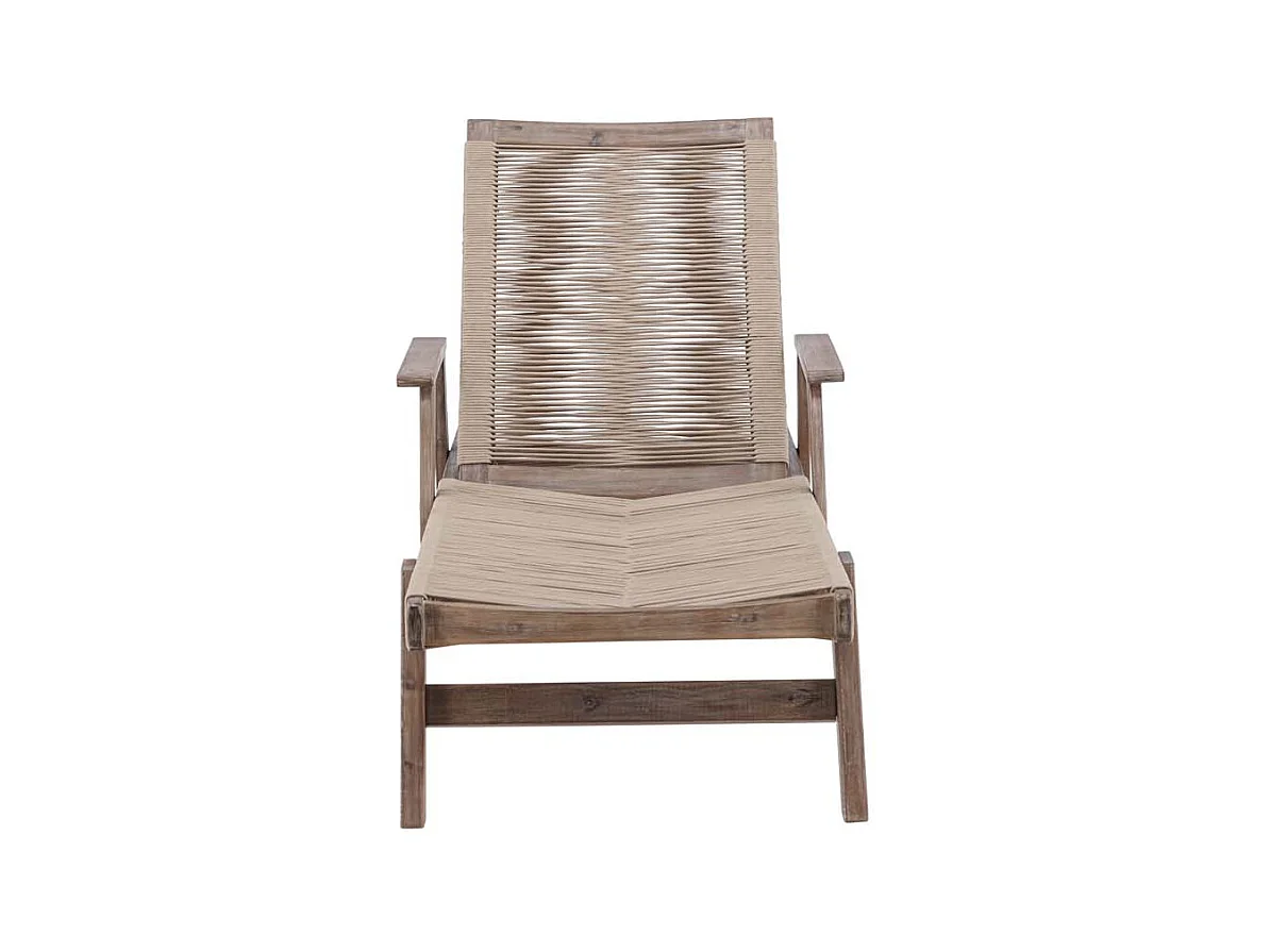 Little John chaise longue marron.