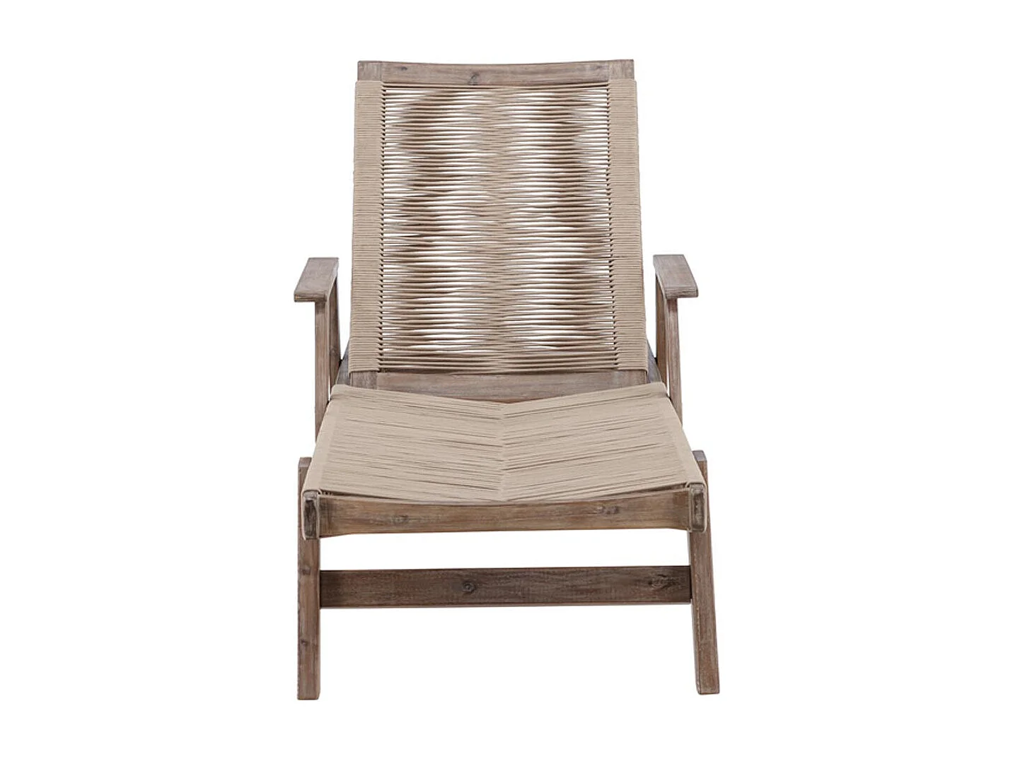 Chaise Longue en Bois "Little John" 115cm Marron