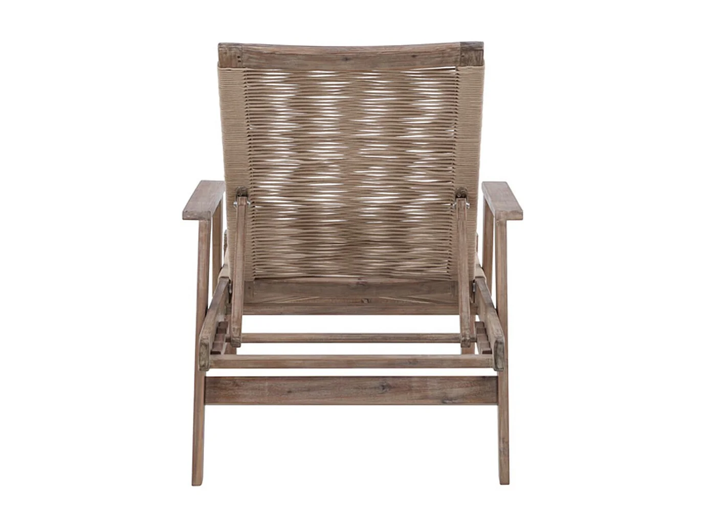 Chaise Longue en Bois "Little John" 115cm Marron