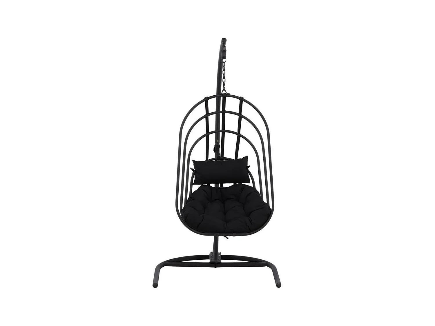 Fauteuil Suspendu en Métal "Panay" 200cm Noir