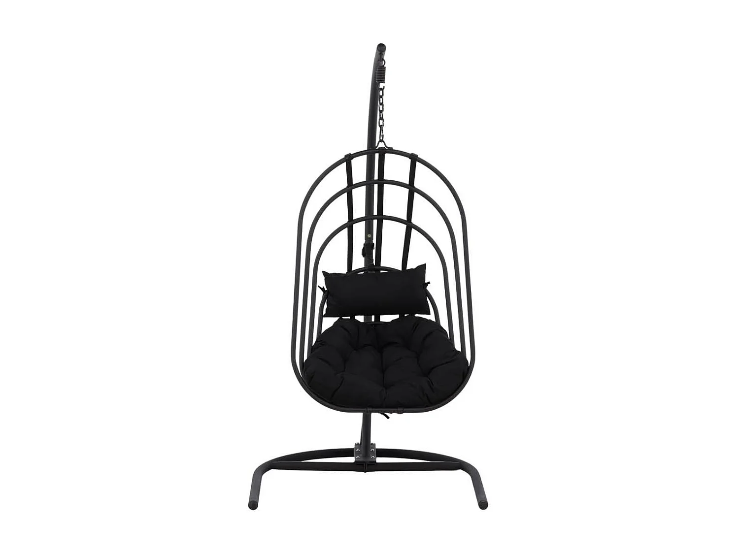 Fauteuil Suspendu en Métal "Panay" 200cm Noir