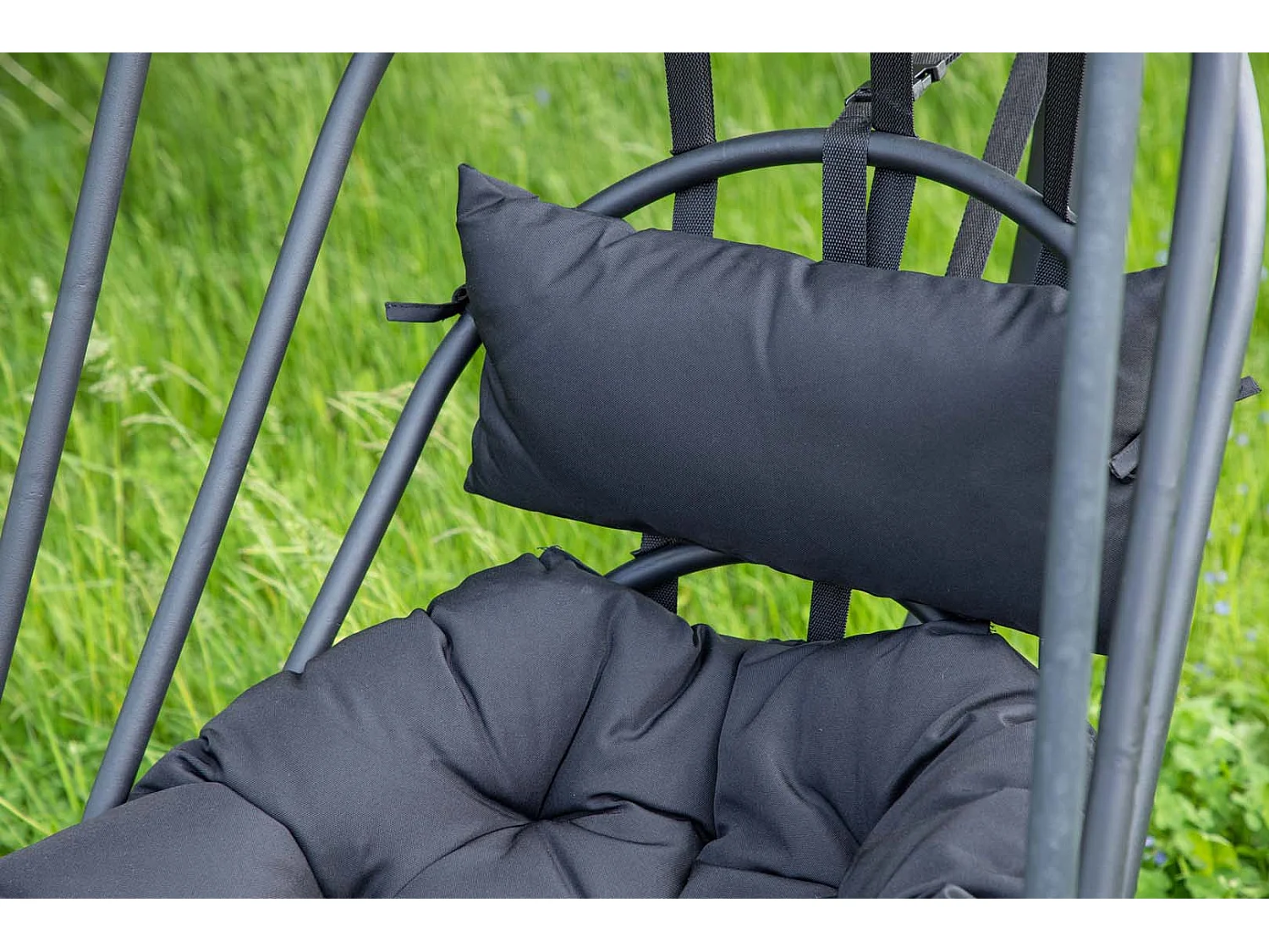 Fauteuil Suspendu en Métal "Panay" 200cm Noir