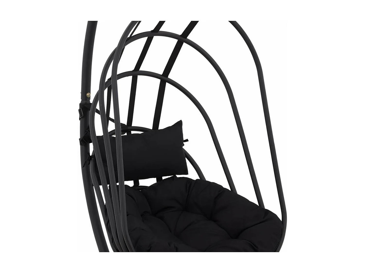 Fauteuil Suspendu en Métal "Panay" 200cm Noir