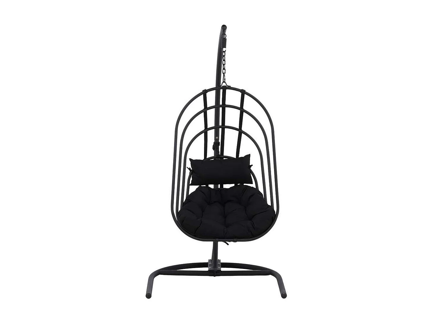 Fauteuil Suspendu en Métal "Panay" 200cm Noir