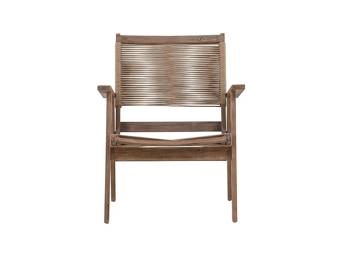 Peter chaise longue marron.