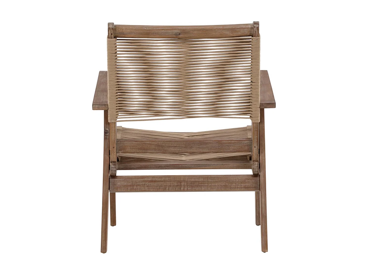 Peter leunstoel tuin bruin.