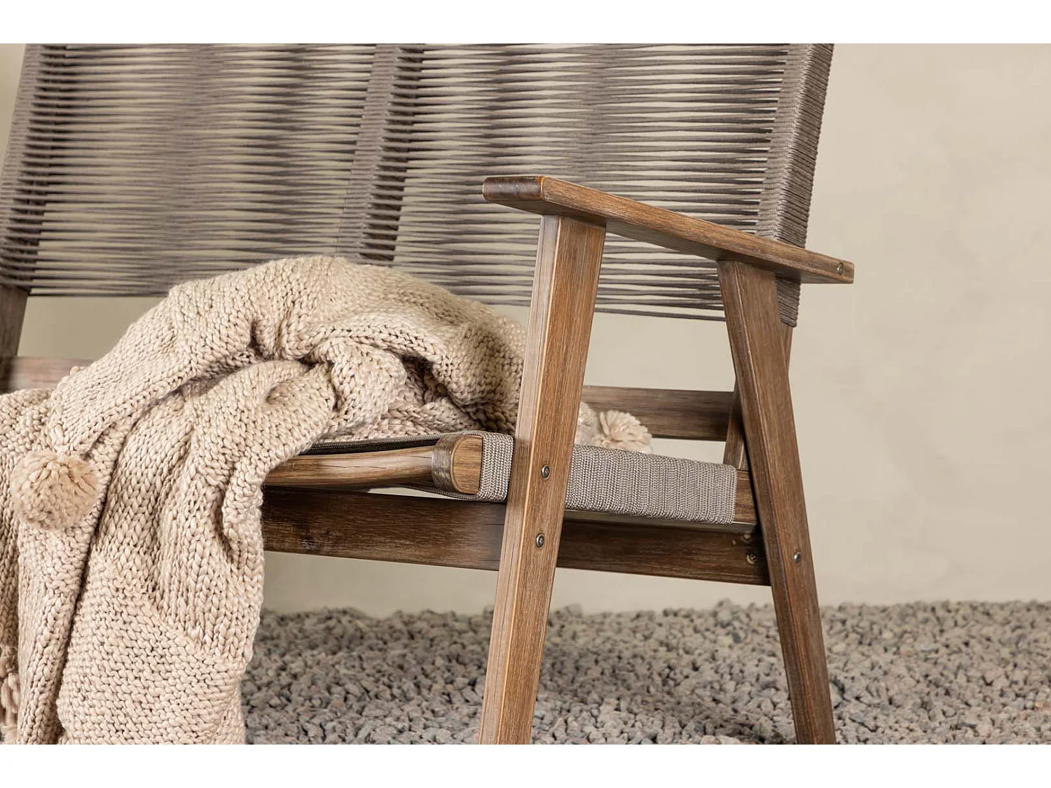 Little John Gartensofa 2 Pers. braun.